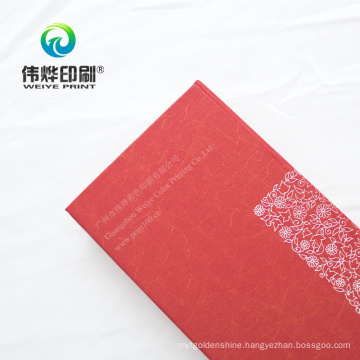 Red Color Folding Calendar Printing